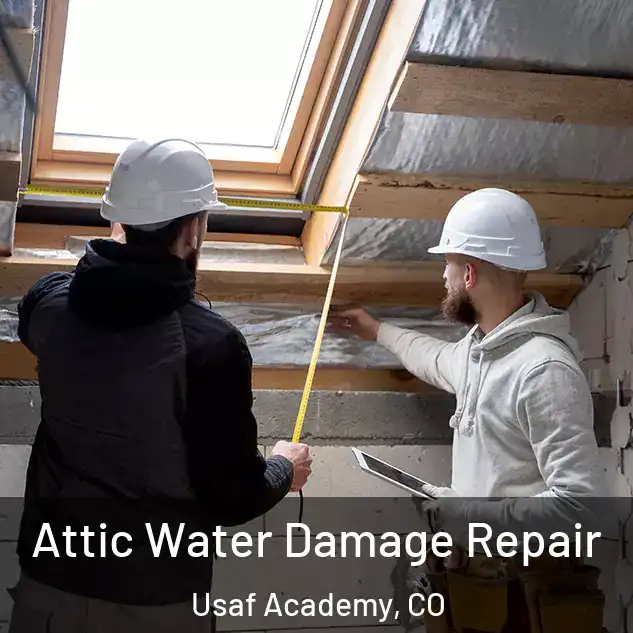  Attic Water Damage Repair Usaf Academy, CO
