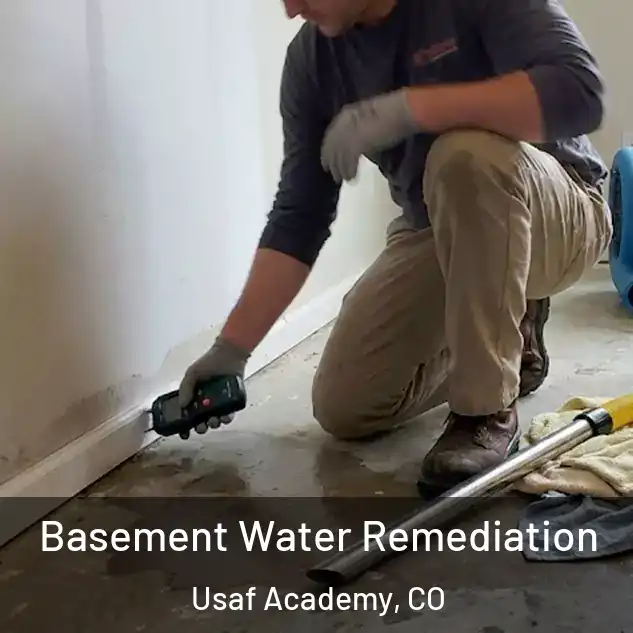  Basement Water Remediation Usaf Academy, CO