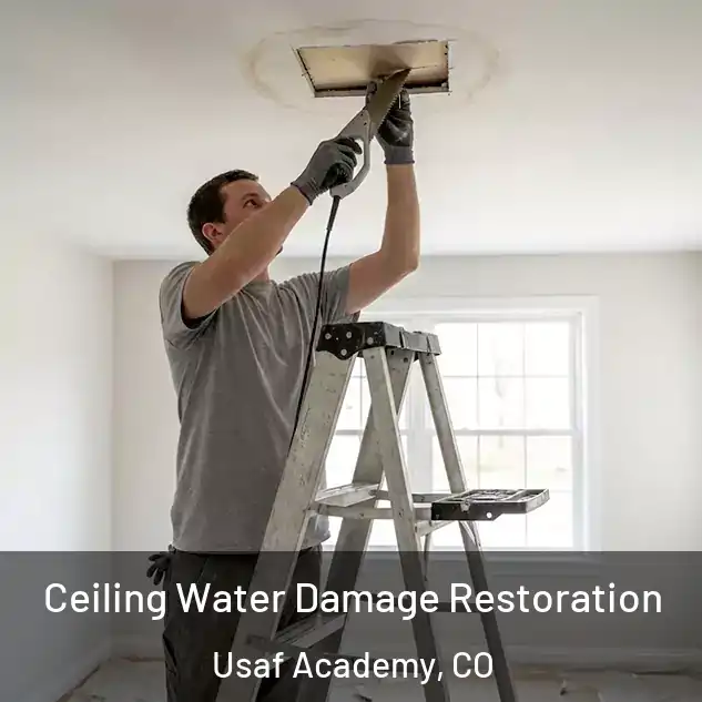  Ceiling Water Damage Restoration Usaf Academy, CO