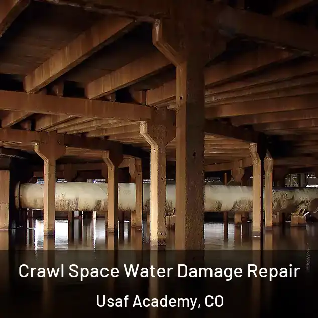  Crawl Space Water Damage Repair Usaf Academy, CO