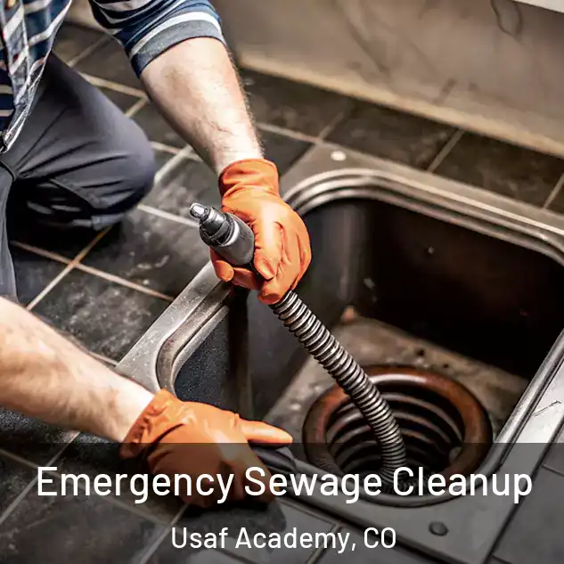 Emergency Sewage Cleanup Usaf Academy, CO