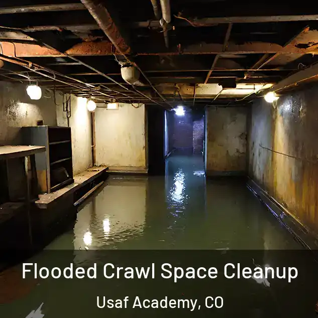  Flooded Crawl Space Cleanup Usaf Academy, CO