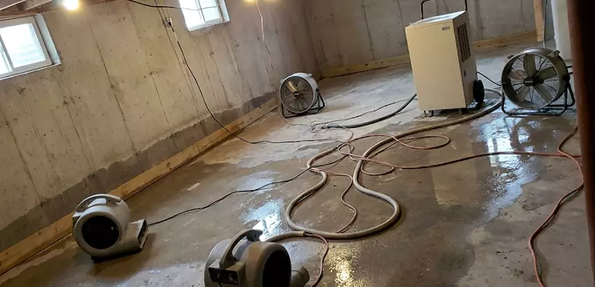 Large-Scale Water Damage Cleanup in Usaf Academy