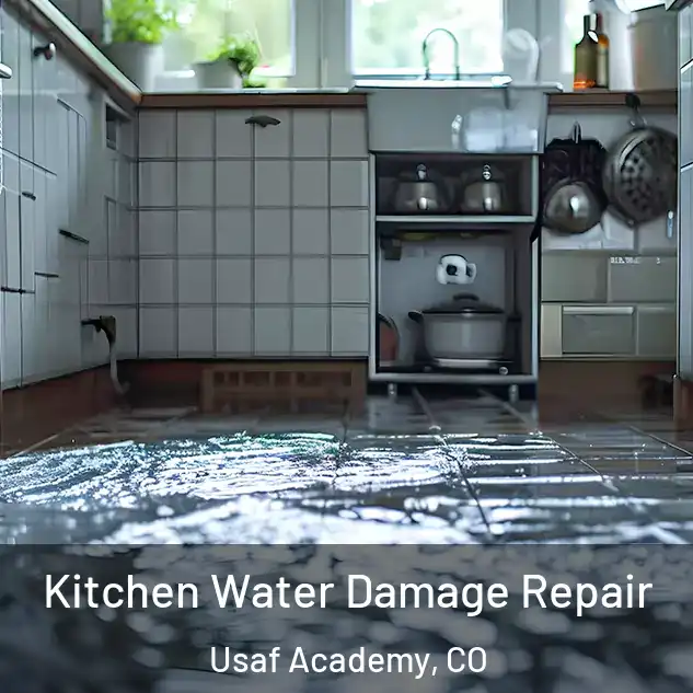  Kitchen Water Damage Repair Usaf Academy, CO