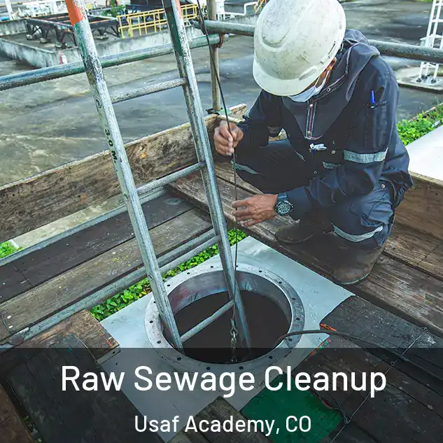  Raw Sewage Cleanup Usaf Academy, CO