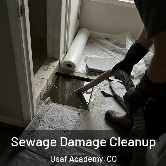  Sewage Damage Cleanup Usaf Academy, CO
