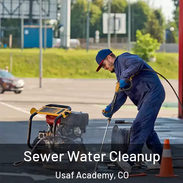  Sewer Water Cleanup Usaf Academy, CO
